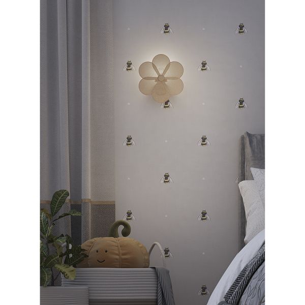 Светильник настенный kamille, D44 см, бежевый Bergenson Bjorn