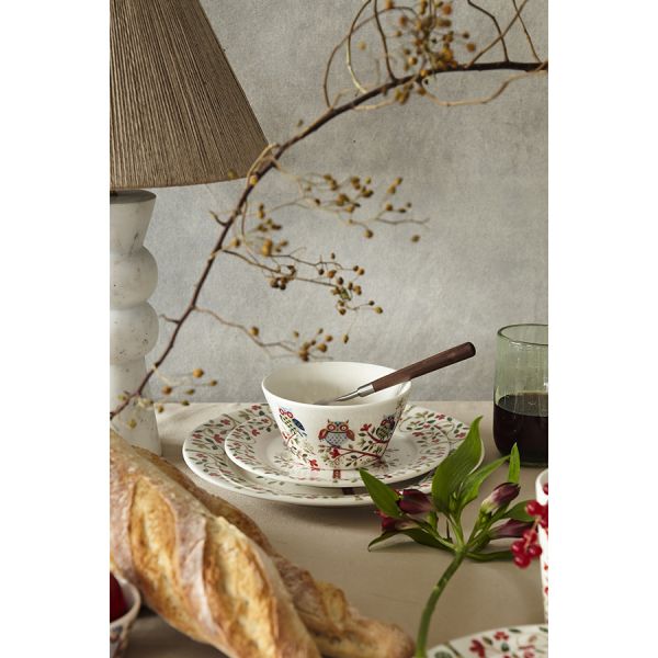 Тарелка owl из коллекции birds of paradise 28 см Liberty Jones