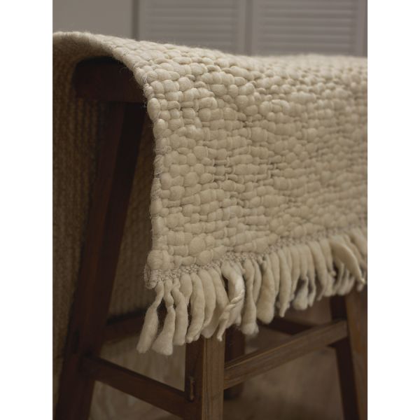 Ковер из буклированной новозеландской шерсти из коллекции ethnic, 120х180 см Tkano