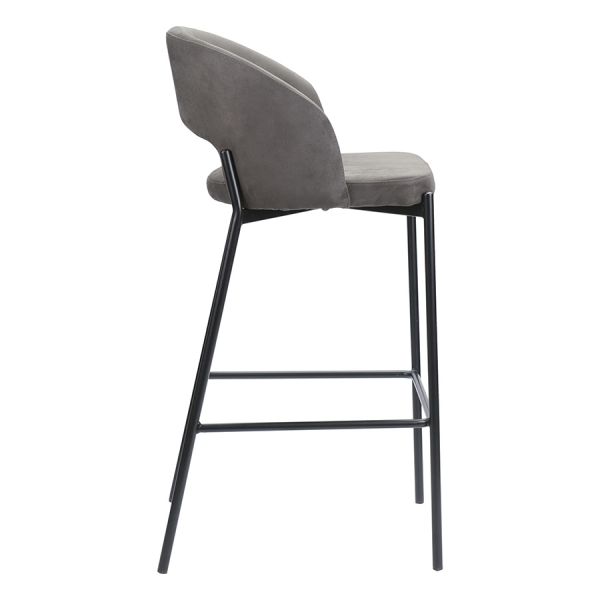 Стул барный horace экозамша темно-серый Berg