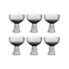 Набор креманок Fun Classy, дымчатый, 0,35 л, 6 шт Pozzi Milano 1876
