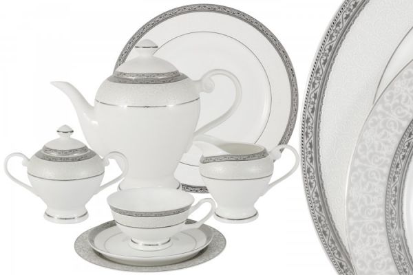Чайный сервиз Бостон 40 предметов на 12 персон Anna Lafarg Emily 