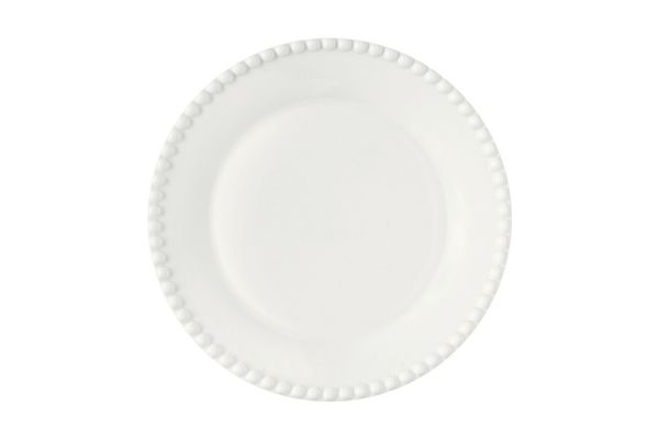 Тарелка закусочная Tiffany Easy Life белая 19 см