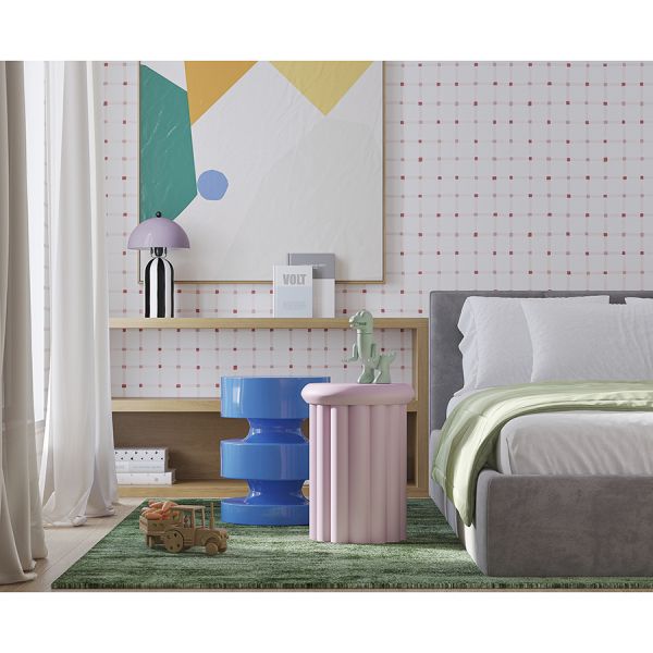 Столик приставной vivlend, D34 см, сиреневый Bergenson Bjorn