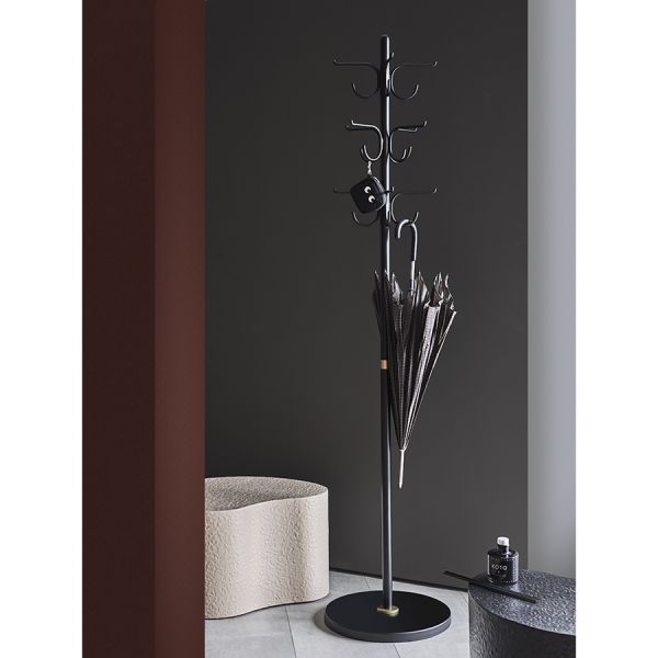 Вешалка напольная mera, черная Latitude