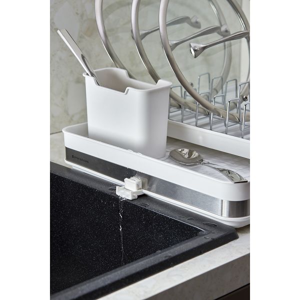 Сушилка для посуды atle раздвижная большая, белая Smart Solutions