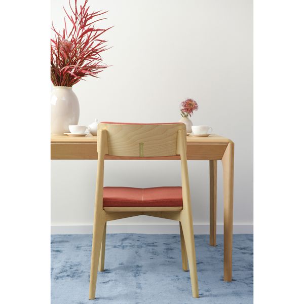 Стул aska рогожка ясень/красный Latitude