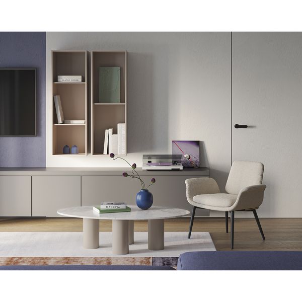 Столик кофейный mojo, 120х33 см, бежевый Bergenson Bjorn