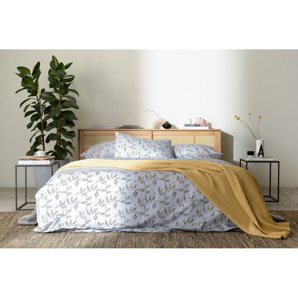 Набор из двух наволочек из сатина с принтом 'Ягоды тайги' из коллекции russian north 50х70 см