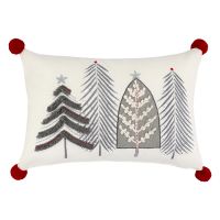 Чехол на подушку enchanted pines из коллекции new year essential Tkano