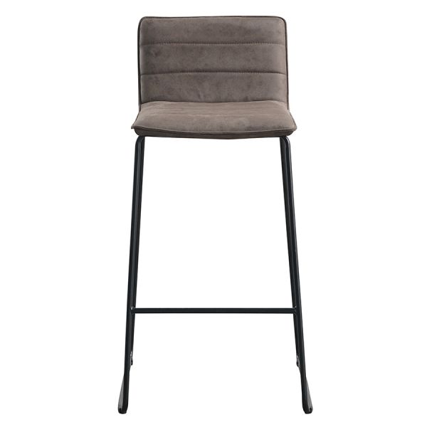 Стул барный terence темно-коричневый экокожа