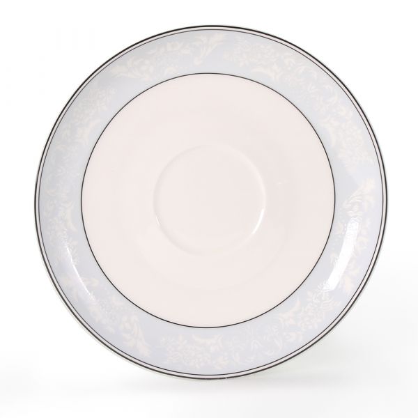 Набор чайных пар АККУ Генрих из костяного фарфора на 6 персон 12 предметов