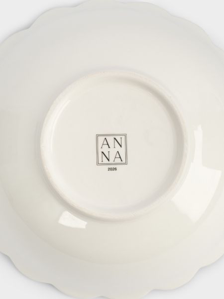 Салатник 20 см, 1,2 л, керамика, зеленый, Лошадка у елки, Festival Anna Lafarg
