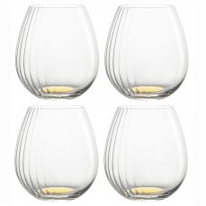 Набор бокалов для вина alice 610 мл, золотистые, 4 шт Liberty Jones