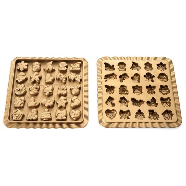 Форма для приготовления конфет xmas countdown 39 х 23 х 3,5 см силиконовая