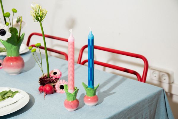 Подсвечник radish, 6.7x6.7x8.7 см Doiy
