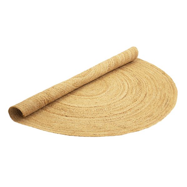 Ковер из джута круглый базовый из коллекции ethnic 150 см Tkano