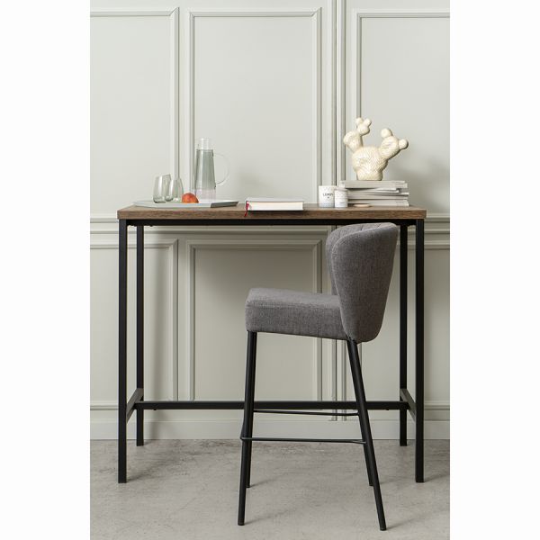 Стул барный kristin, серый Bergenson Bjorn