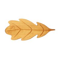 Блюдо для сервировки 'Дуб, 17x39 см, светло-коричневый Uneca