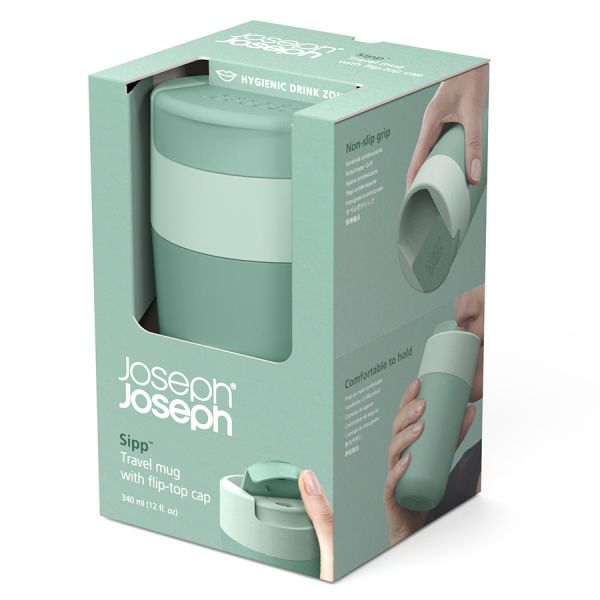 Кружка sipp 340 мл зеленая