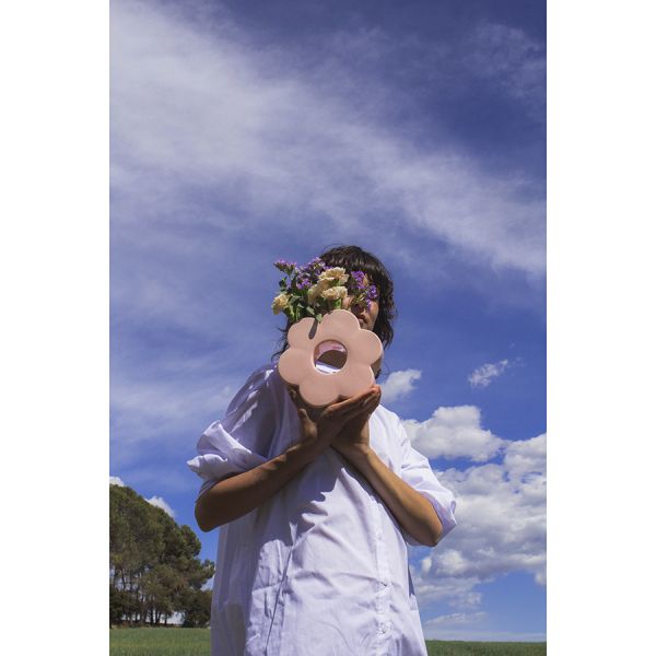 Ваза для цветов daisy, 20 см, розовая Doiy