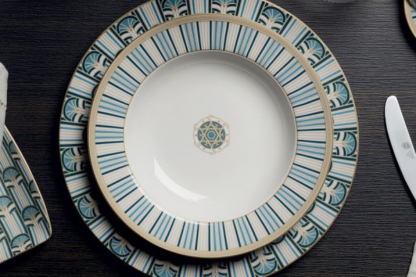 Тарелка суповая Liberty, 21,5 см, 0,3 л Pozzi Milano 1876