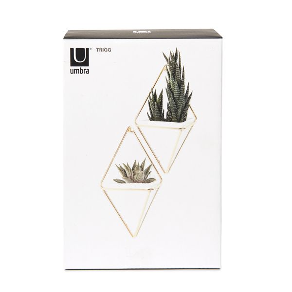 Декор для стен TRIGG 2 шт белый