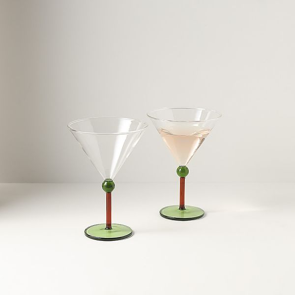 Набор креманок orb, 260 мл, зеленый/красный, 2 шт Liberty Jones