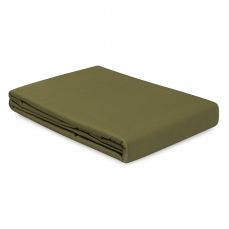 Простыня из сатина из коллекции meditation, olive, 240х270 см Tkano