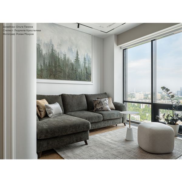 Столик кофейный asgard D42 см латунь/белый