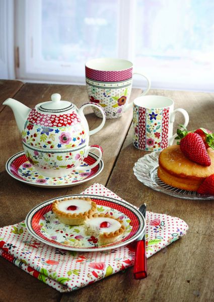 Набор кружек Churchill The Caravan Trail «Пляжный отдых» 4 шт 250 мл в коробке 