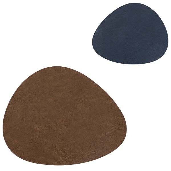 Салфетка сервировочная drop, 33х41 см, синяя/коричневая Liberty Jones