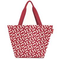 Сумка shopper m signature red