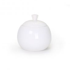Сахарница 400 мл, белый костяной фарфор, АККУ 8065 А
