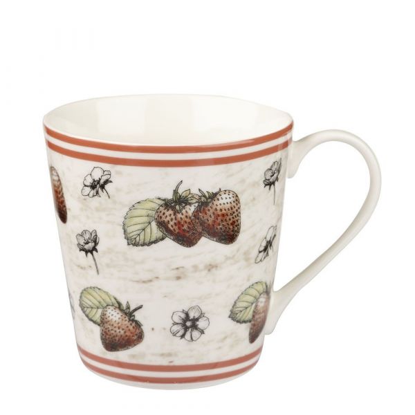 Кружка Churchill Ботанический сад «Клубника» 300 мл в коробке 