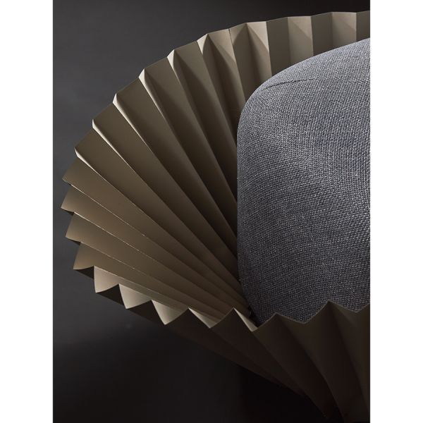 Пуф troffel, серый Latitude