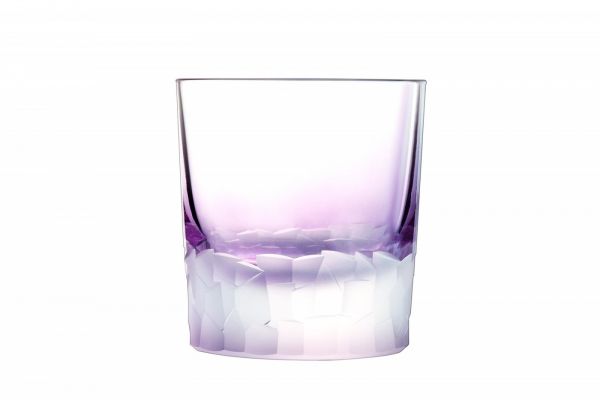 Стакан низкий 320 мл INTUITION розовый 