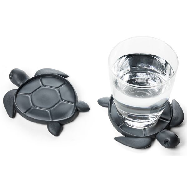 Подставка под стаканы save turtle темно-серый