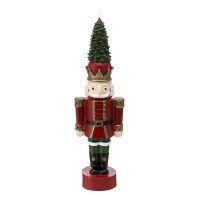 Свеча декоративная nutcracker из коллекции new year essential, 25.5 см Tkano