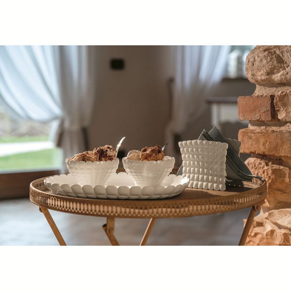 Пиала tiffany 300 мл молочно-белая Guzzini