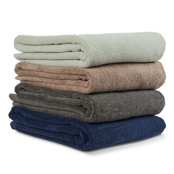 Полотенце банное коричневого цвета из коллекции essential 90х150 см