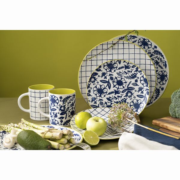 Набор обеденных тарелок bright traditions 26 см, 2 шт Liberty Jones