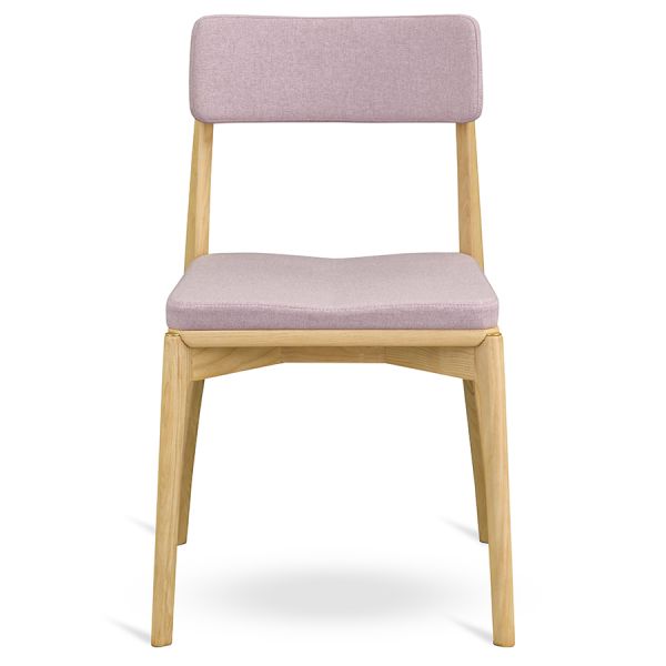 Стул aska рогожка ясень/розовый Latitude
