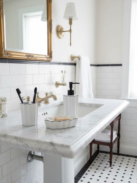 Мыльница camellia, белая Bergenson Bjorn Bath
