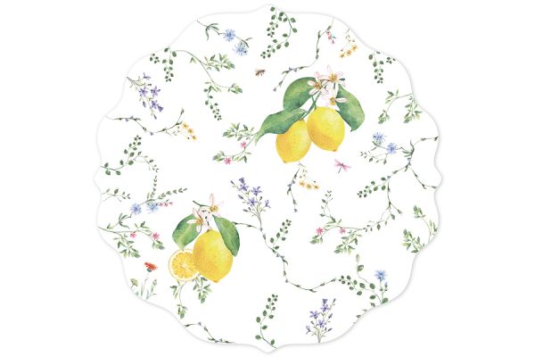 Набор подставок под горячее Цветы и лимоны, 2 шт, 34,5 см Easy Life