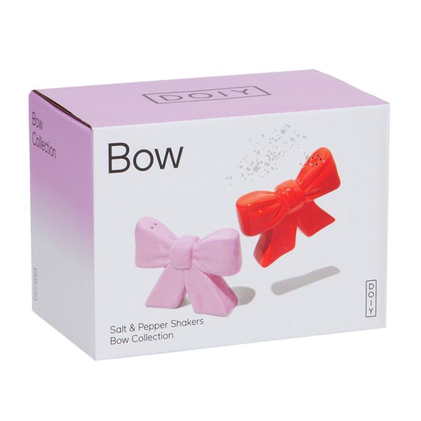 Набор из солонки и перечницы bow Doiy