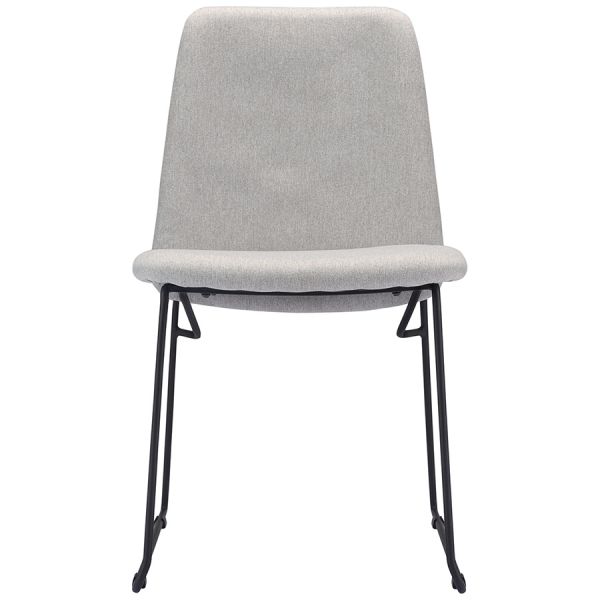 Стул niels рогожка светло-серый