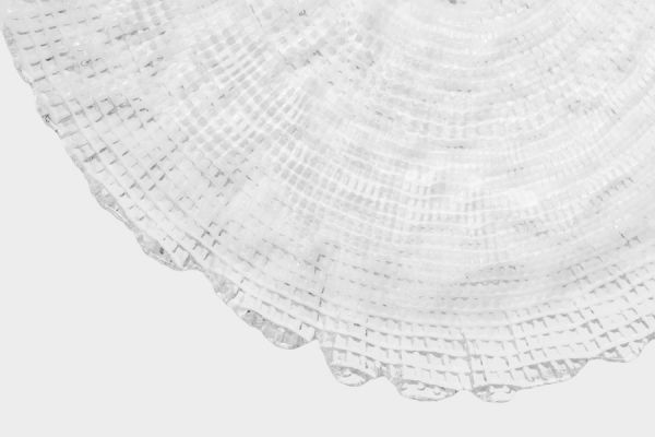 Тарелка обеденная 27 см, стекло, Trill ANNA LAFARG