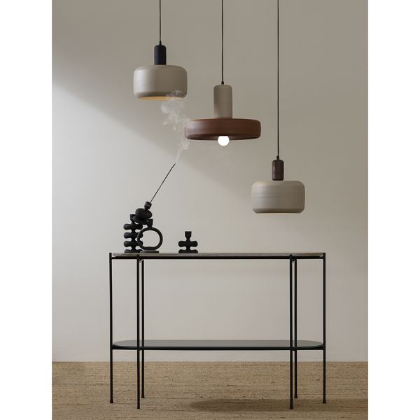 Светильник потолочный juko, D43х31 см, бежевый/коричневый Bergenson Bjorn