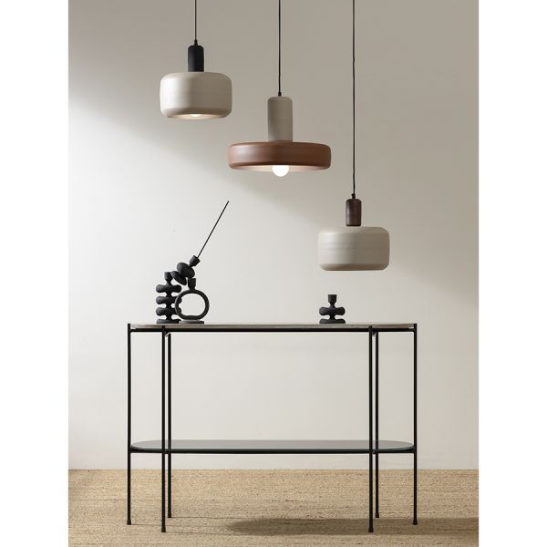 Светильник потолочный juko, D43х31 см, бежевый/коричневый Bergenson Bjorn